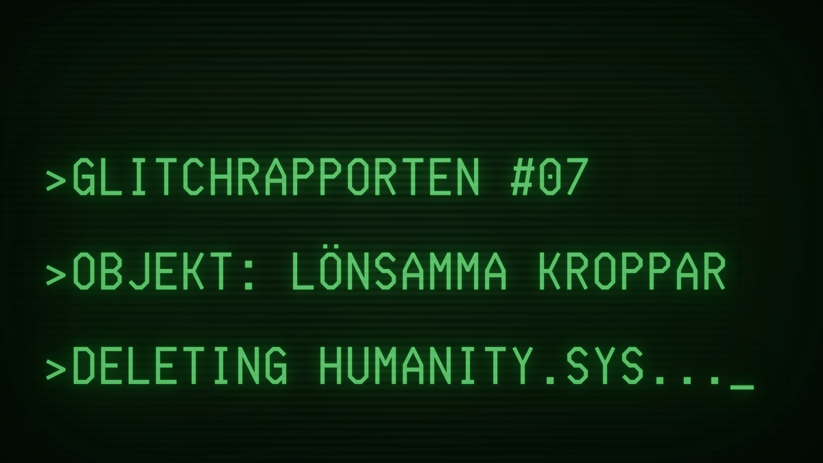 GLITCHRAPPORTEN #7: "Den goda invandraren"